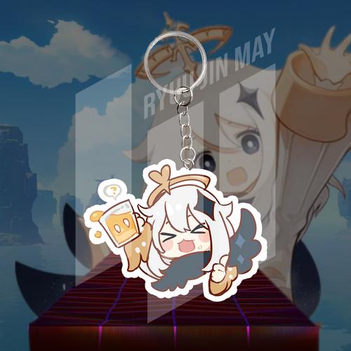 Paimon Keychain Jual Gantungan Kunci / Keychain / Gantungan HP - Genshin Impact ...