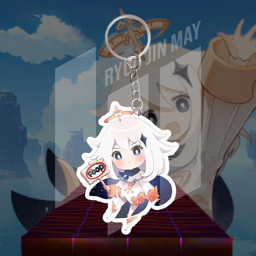 Paimon Keychain Jual Gantungan Kunci / Keychain / Gantungan HP - Genshin Impact ...