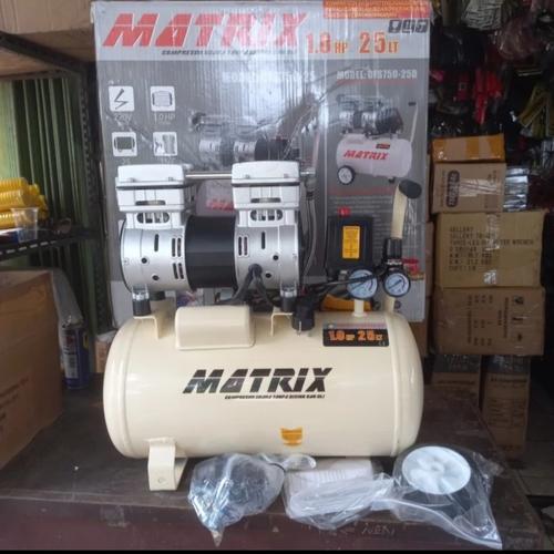 Jual Mesin Kompresor Angin Listrik Matrix Oiles Sailent 1 Hp Tabung ...