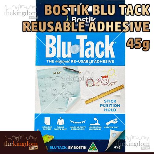 Jual Bostik Blu Tack Reusable Adhesive 45g Glue White Blue Lem Perekat
