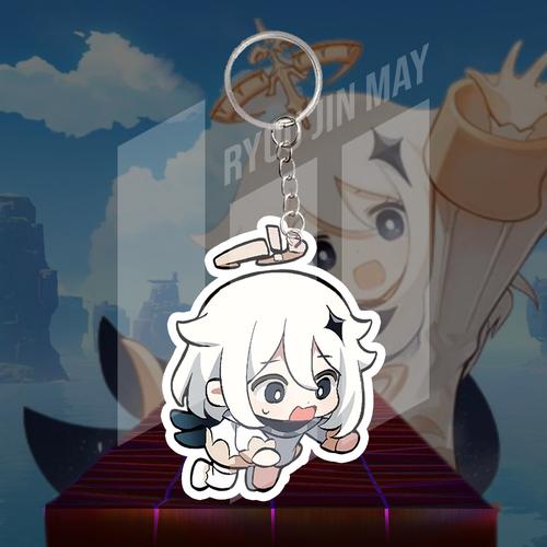 Paimon Keychain Jual Gantungan Kunci / Keychain / Gantungan HP - Genshin Impact ...