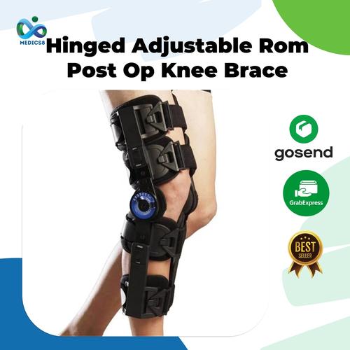 Promo Economic Hinged Adjustable Rom Post Op Knee Brace Jakarta