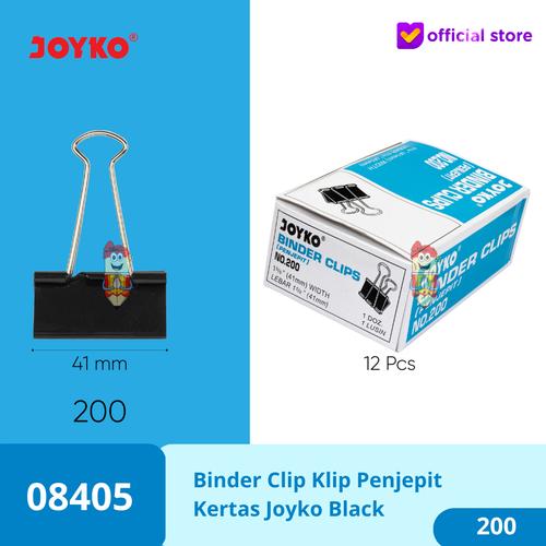 Promo Binder Clip Joyko No.200 Kota Denpasar Bali Stationery