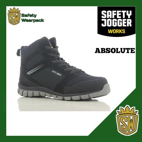 Jual SEPATU SAFETY JOGGER ABSOLUTE BLACK S1P ESD SRC METAL FREE