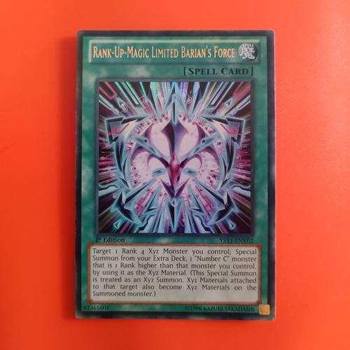 Yu-Gi-Oh! Karte 'Rank-Up-Magic Limited Barian's Force' – Ultra Rare