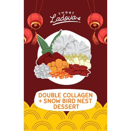 Jual Double Collagen/Peach Gum Dessert + Snow Bird Nest / 400g/ Family