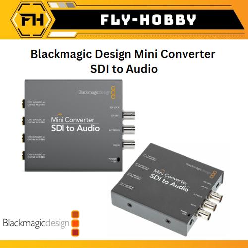 Convertisseur Audio Blackmagic Design – SDI Vers Audio (entrée AES/EBU), Occasion