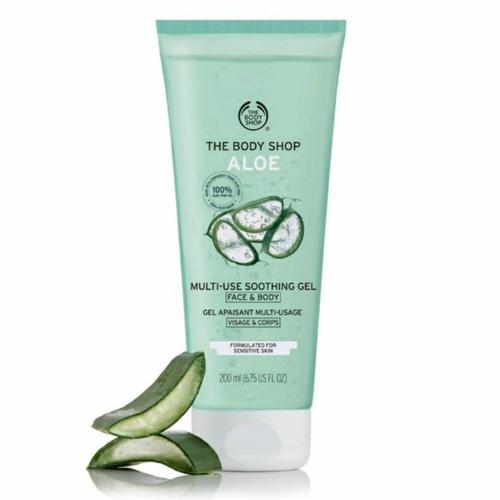 Jual The Body Shop Aloe Vera Multi Use Soothing Gel Face & Body 200ml