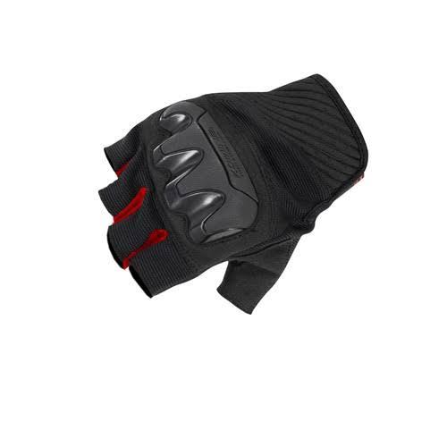 Gambar Komine GK242 GK-242 GK 242 Black Red Fingerless Gloves - Size XL dari Juragan Helm ID Jakarta Barat Tokopedia