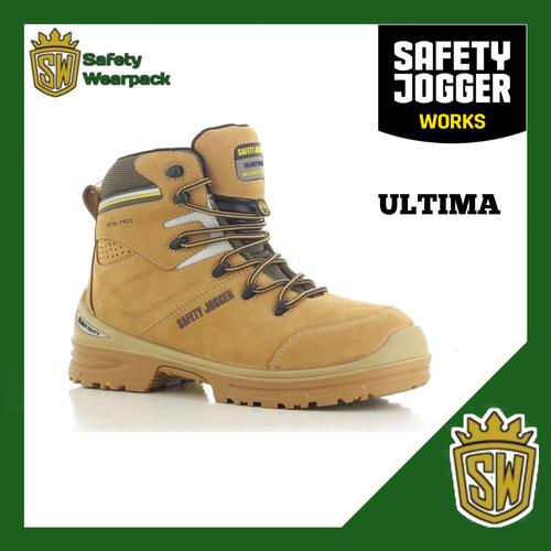 Jual Sepatu Safety Jogger ULTIMA S3 ESD HRO SRC METAL FREE 38