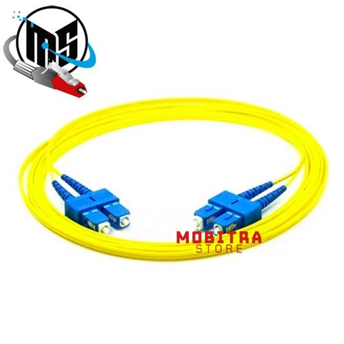 Jual Patchcord FO SC/UPC - SC/UPC SM SC-SC Singlemode Duplex - 10 Meter ...