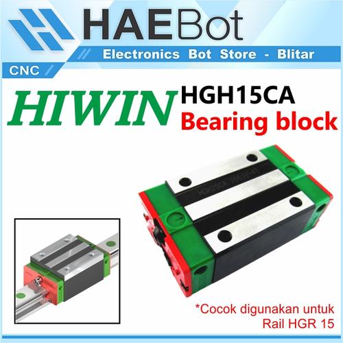 Jual HAEBOT HIWIN Linear Bearing Block HGH15CA HGH15 15mm CNC Laser Jual Haebot Hiwin Linear Bearing Block Hgh15ca Hgh15 15mm Cnc Laser