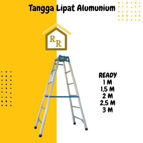 Jual TANGGA LIPAT ALUMUNIUM / TANGGA LIPAT / TANGGA - 1 M - Kota