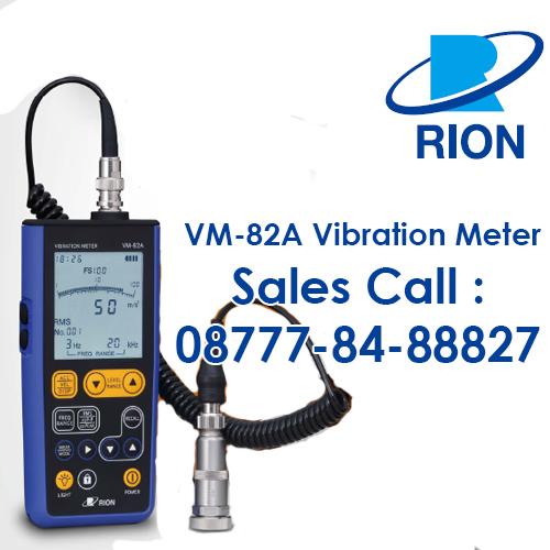 Jual Rion VM 82A Vibration meter portable made in Japan alat ukur