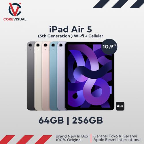 184 iPad Air 5世代 64GB M1チップ SIMフリー パープル SIMフリー】 iPad Air（第5世代） Apple M1 10.9型 Wi-Fi + Cellular