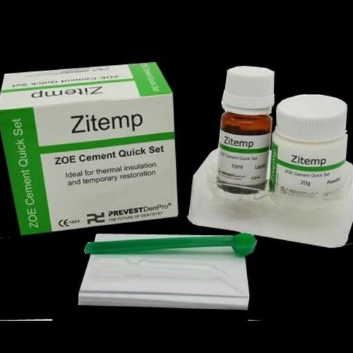Jual Dental Zoe Cement Quick set Zitemp / Zinc oxide Eugenol Cement