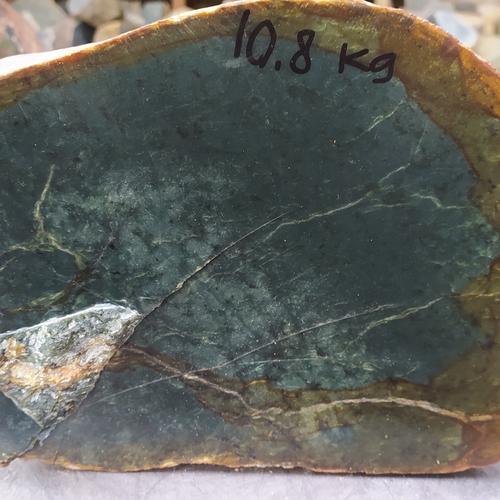 Jual BONGKAHAN BATU GIOK BIRU NEPHRITE JADE ACEH 10 8 KG Kab Aceh 