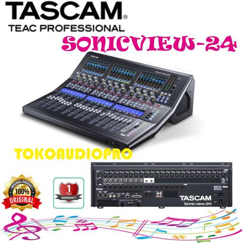 Jual Tascam Sonicview 24 Multitrack Recording and Digital Mixer
