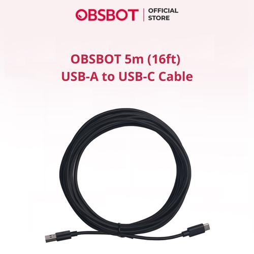 OBSBOT 20m USB A to USB C 3.0 Cable | USB 3.0 | USB | Cavi e Conne ... - Nuovo OBSBOT 20m USB A to USB C 3.0 Cable | USB 3.0 | USB | Cavi e Conne ... - Nuovo