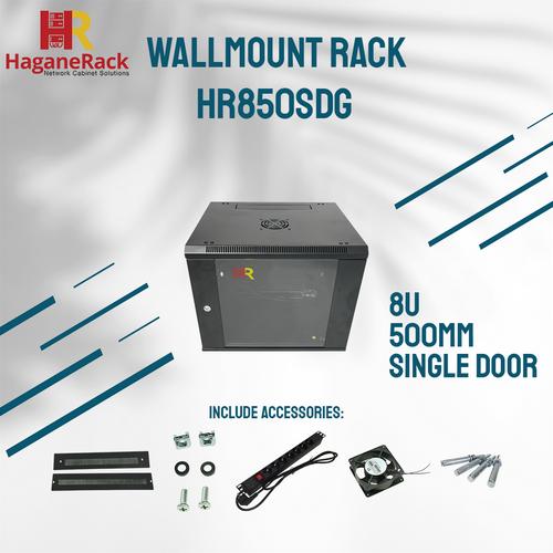 Jual HAGANE RACK WALLMOUNT 8U 500MM HR850SDG SERVER - jakarta - Jakarta ...