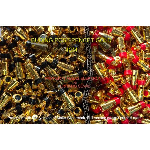 Jual BUDING POST BIDING POST BINDING POST PENCET 4CM GOLD BONDING POST PENC Kab. Tangerang