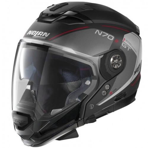 Gambar Nolan N70.2 GT LAKOTA 35 Flat Black - XL dari Juragan Helm ID Jakarta Barat Tokopedia