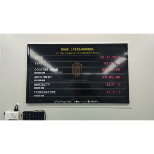 Jual Timer Operating untuk Ruang OK Rumah Sakit Monitor TV 32 Inch ...