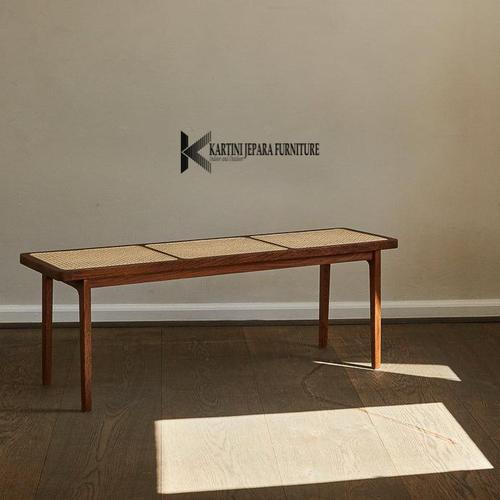 Jual Bangku rotan bench jati minimalis KJF - Kab. Jepara - Kartini ...