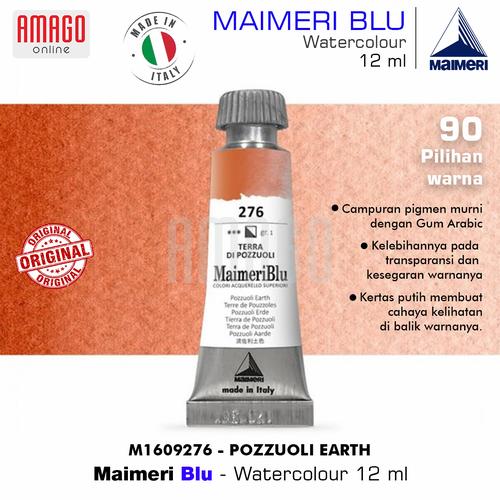Maimeri Blu Carbone Nero - Acquerello In Tubo Da 12 Ml - Colore Superiore Per Artisti E Studenti