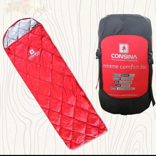 Jual Sleeping bag Consina extreme comfort lite Duck Down Original