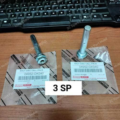 Jual PIN CALIPER BAUT CALIPER TOYOTA INNOVA REBORN POLOS ORIGINAL