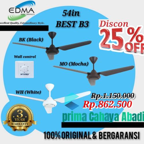Jual MT.EDMA CEILING FAN 54IN BEST B3 / KIPAS ANGIN MT.EDMA 54IN BEST