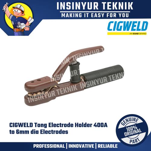 Jual CIGWELD Tong Electrode Holder 400A to 5mm dia Electrodes Kota