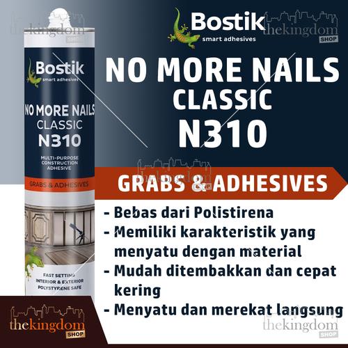 Jual Bostik N310 No More Nails Classic 280ml Adhesive Lem Perekat ...