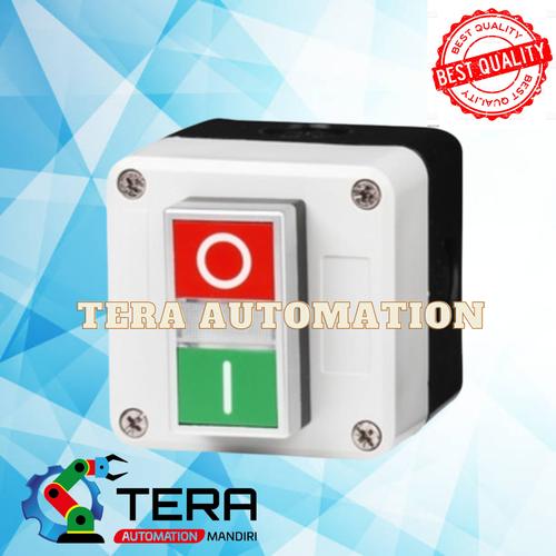 Jual Start Stop ON OFF Momentary Push Button Control Switch Box READY ...