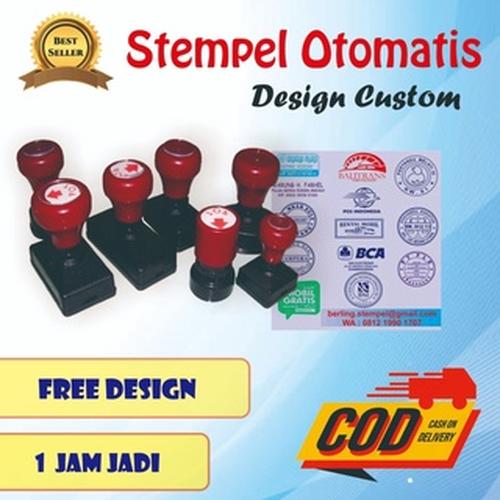 Jual Stempel kayu runaflex dan stempel Otomatis/Flash custom 1 hari ...