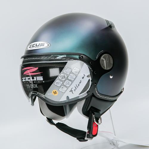 Gambar Zeus ZS210 Matt Chamaleon Purple - M dari Juragan Helm ID Jakarta Barat Tokopedia