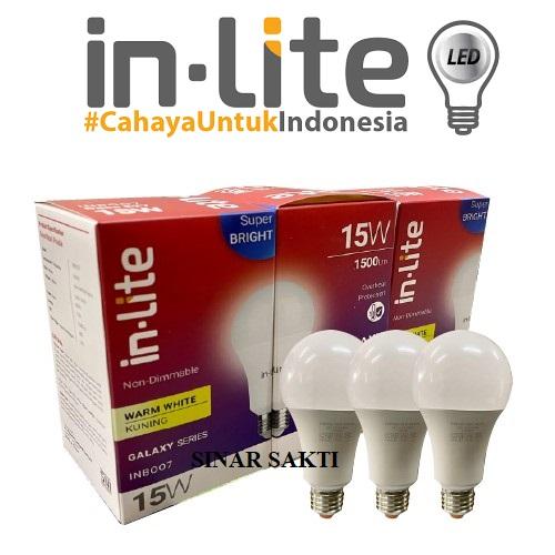 Jual INLITE Lampu Led 9w 12w 15w PAKET HEMAT 3PC INB007 CDL,WW,SEMU - 9 ...