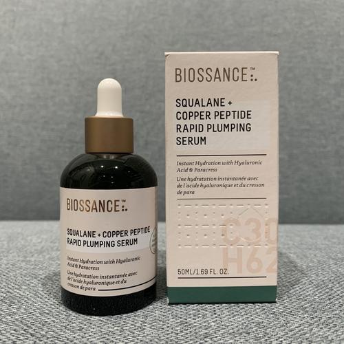 Biossance Squalane + Copper Peptide Rapid Plumping Serum 1.69 Fl Oz / 50 Ml - New - View #5
