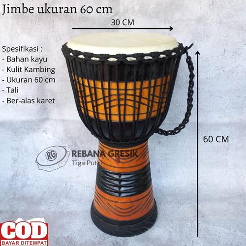 Jual Jimbe Besar ukuran 60 cm Alat Musik Tradisional - Jimbe 60 cm ...