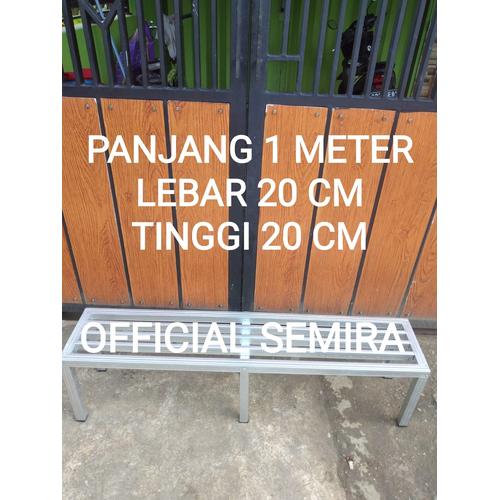 Jual 1 METER 6 KAKI/RAK SEPATU/RAK BAJA RINGAN/RAK BUNGA BESI/L.20/T.20 ...