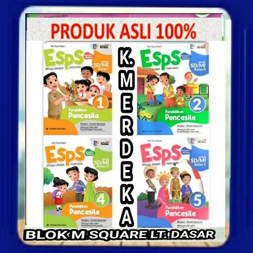 Jual BUKU ESPS PENDIDIKAN PANCASILA KELAS 1 2 3 4 5 6 SD K.MERDEKA ...