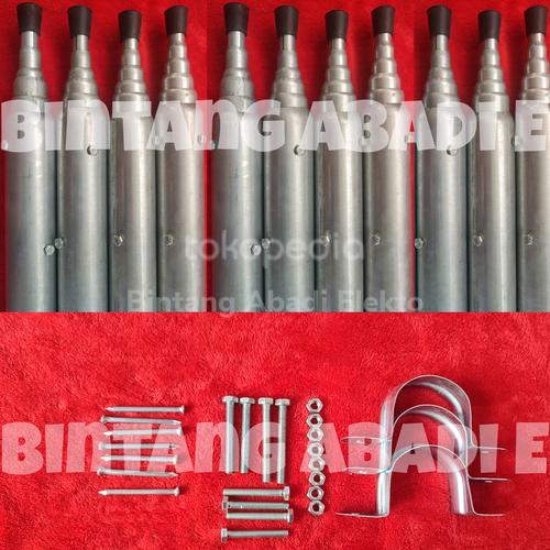 Jual Tiang Antena Tv Wifi 6 susun 8 meter Galvanis Anti karat - Jakarta ...