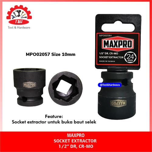 Jual Socket Extractor 1/2” DR, CR-MO/Socket size 8mm - Jakarta Barat ...
