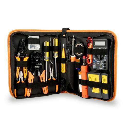Jual Toolkit Set Tool kit Network Tool Bag Peralatan Jaringan Lan atau Jakarta Selatan