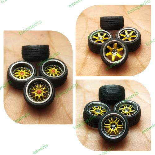 Jual AYA CUSTOM RIMS [ ACR ] DIECAST MINI GT | HOTWHEELS |TOMICA | MBX ...