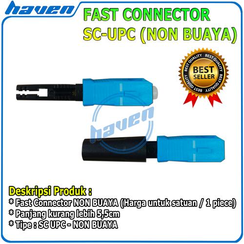 Promo Fast Connector SC/PC SC/UPC Konektor / Fiber Optik Konektor ...