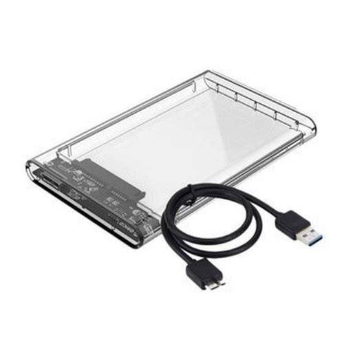 Jual CASING HARDDISK EXTERNAL 2.5 TRANSPARAN USB 3.0 / HDD CASE ...