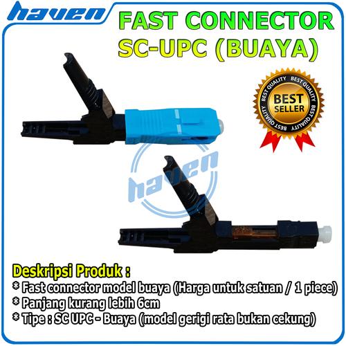 Promo Fast Connector SC/PC SC/UPC Konektor / Fiber Optik Konektor ...