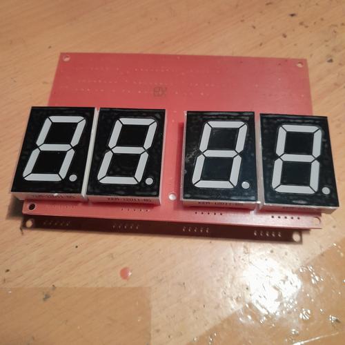 Jual PCB Arduino Driver 74HC595 595 seven segment 1.2 inch 4 digit ...